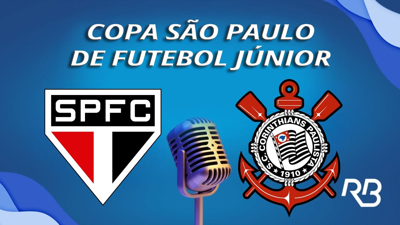 🔴 São Paulo 3 x 2 Corinthians - Copa São Paulo Júnior - 25/01/2025 - Ulisses Costa e Leandro Quesada
