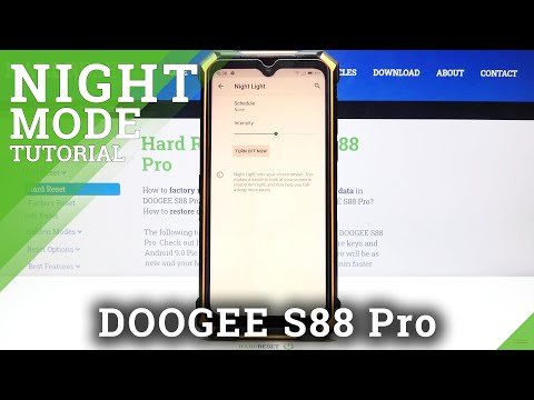 How to Enable Eye Comfort Mode in DOOGEE S88 Pro – Display Brightness
