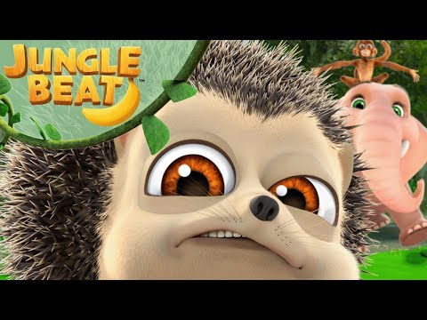 Kirpi, Maymun ve Filin Macerası 🐒 Jungle Beat | TÜM BÖLÜMLER Monki & Trunk - Cumburlop TV for Kids