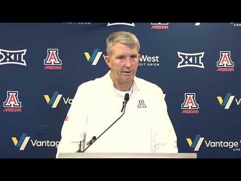 Arizona Football Press Conference