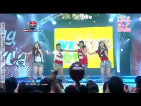 [Vietsub][MSVN] SISTAR - We Never Go Alone (Mnet M! Countdown)