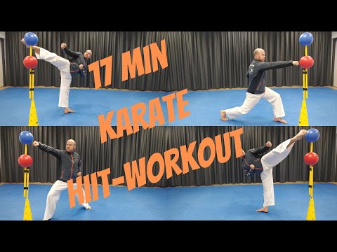 17 Min HIIT Workout Karate