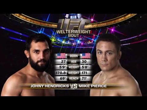 Johny Hendricks vs Mike Pierce full fight