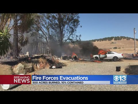 Intanko Fire Burns 500 Acres At 10% Containment