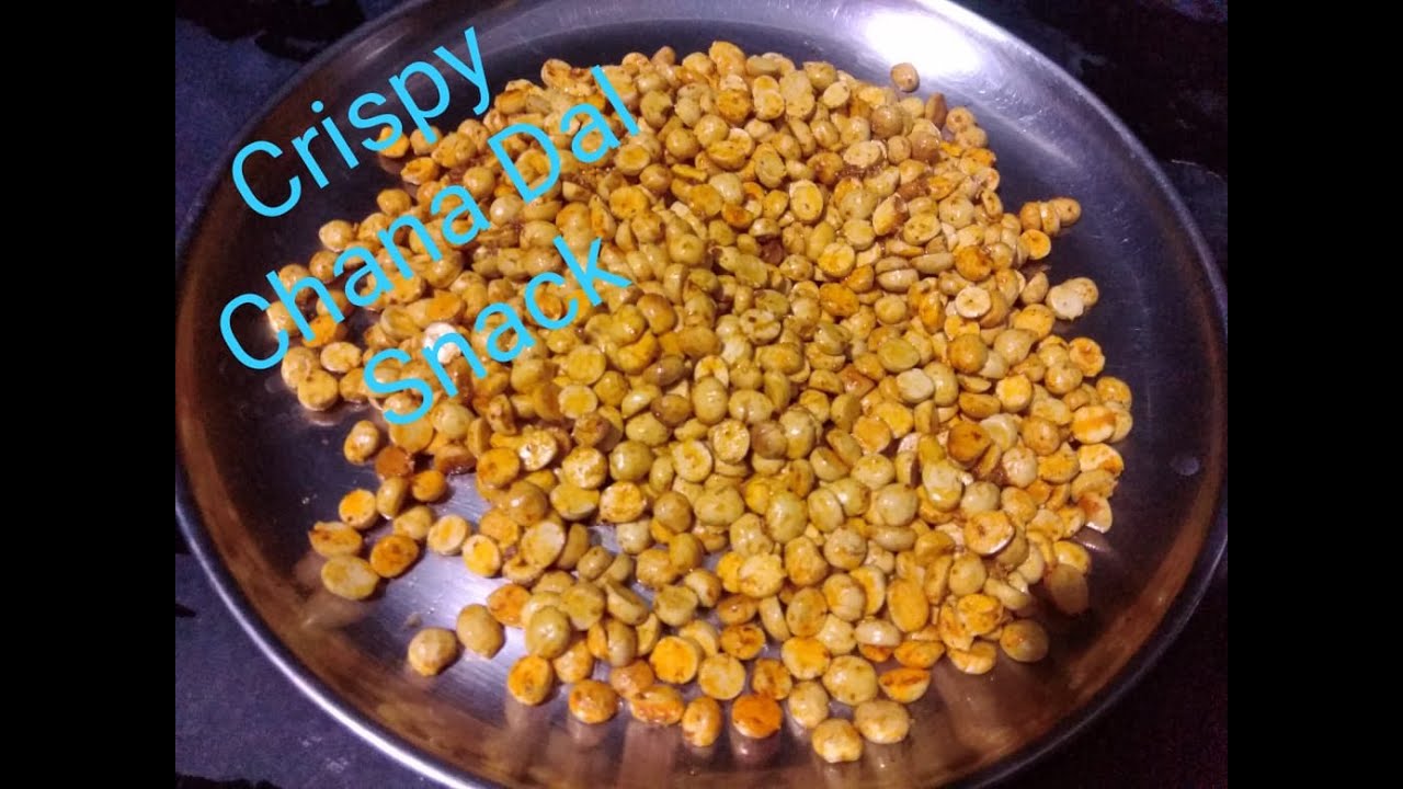 Crispy Chana Dal Snack Recipe 👌// Instant Putnala Pappu Masala Fry