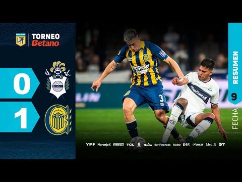 GIMNASIA 0 - 1 ROSARIO CENTRAL I Resumen del partido | #TorneoBetano 2024