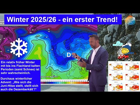 What will winter 2025/26 be like? Probable weather patterns for November, December, January, and ...