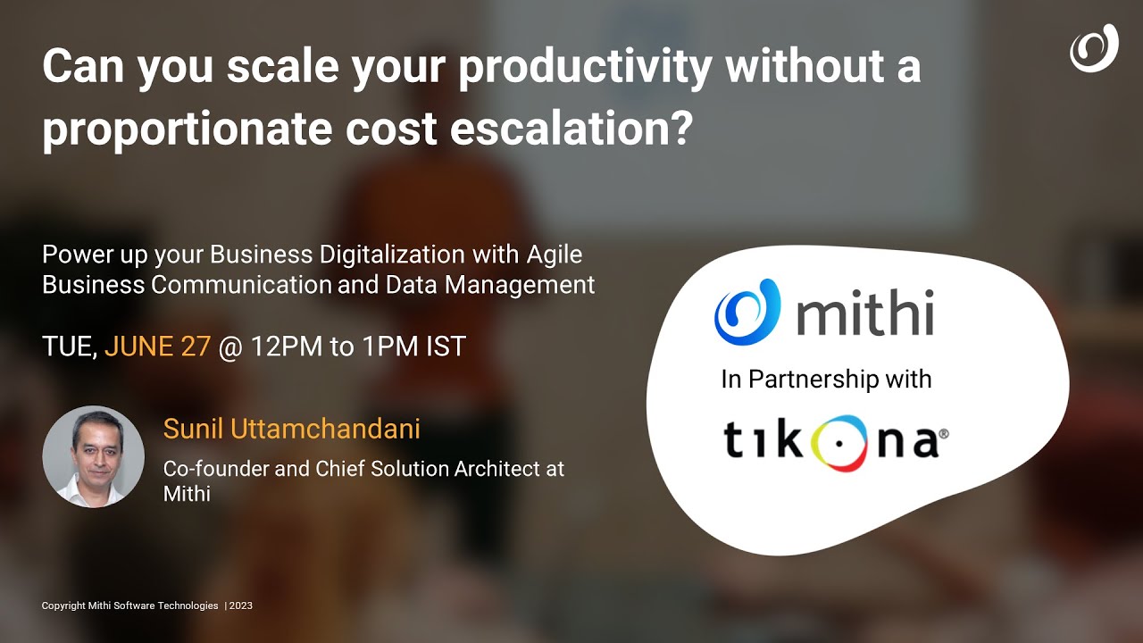 Power up Digitalisation with Agile Business Communication and Data Management