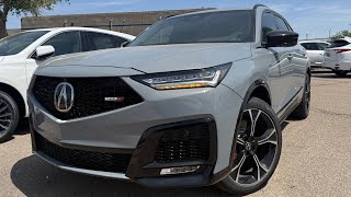 2026 Acura MDX Type S - Urban Grey Pearl - Azurite Interior - Walkaround