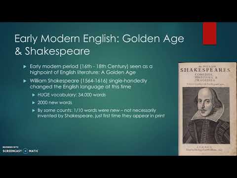 Early Modern English