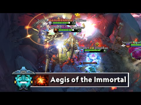 Best AEGIS + ROSHAN Steal on TI10?