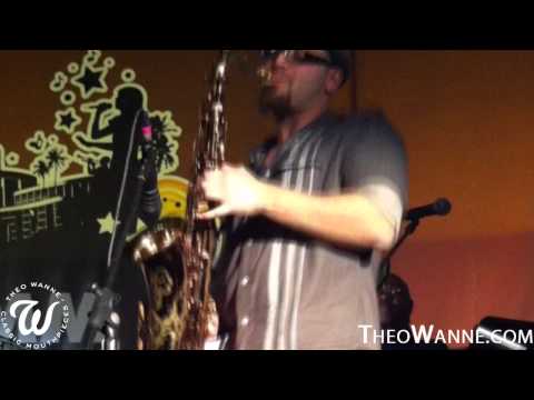 Eddie Baccus Jr. and Keith McKelley at Theo Wanne's Saxophone Unleashed during winter NAMM 2011.