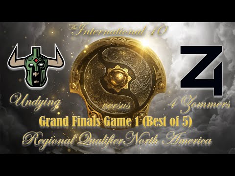TI10 | Regional Qualifiers | North America | Finals Game 1 (Bo5) | Undying vs 4 Zoomers