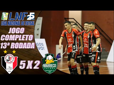 JOGO COMPLETO Joinville 5x2 Marreco | 13ª Rodada | LNF 2020 (10/10/2020)
