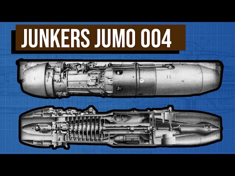 World's first jet engine, The Junkers Jumo 004- Revolutionizing Air Warfare with Jet Propulsion