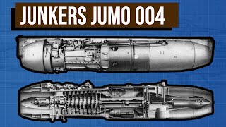 World's first jet engine, The Junkers Jumo 004- Revolutionizing Air Warfare with Jet Propulsion