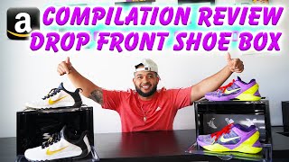 BEST DROP FRONT SHOE BOX AMAZON REVIEW COMPILATION