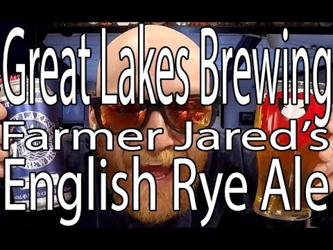 Great Lakes Brewing Farmer Jared's English Rye Ale 4.9% | #1073
