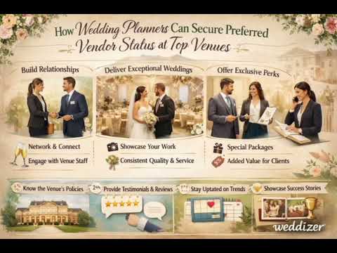 Want to become the go-to wedding planner at luxury venues? Securing