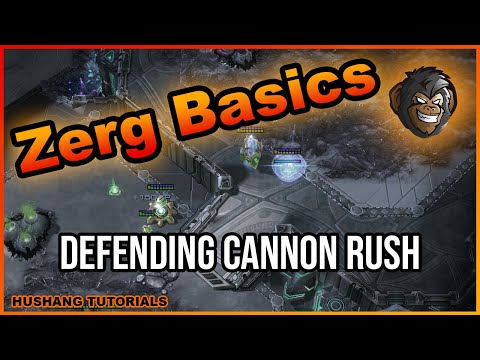 How To Defend Cannon Rush | Starcraft 2 Zerg Guide (2022)