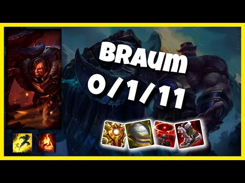 Braum NA Challenger SUPPORT (0/1/11) - v11.1