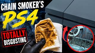 This PS4 Smelled Like an Ashtray!!! Full Restoration