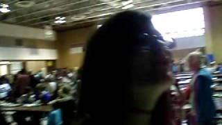 lauren tripping over gravity