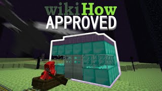 Beating Minecraft With The WEIRDEST WikiHow Tips..