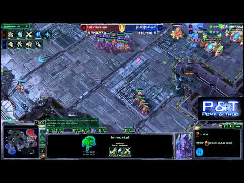 (HD673) CJherO vs FnaticHarstem - PvP - Heart of the Swarm [FR]