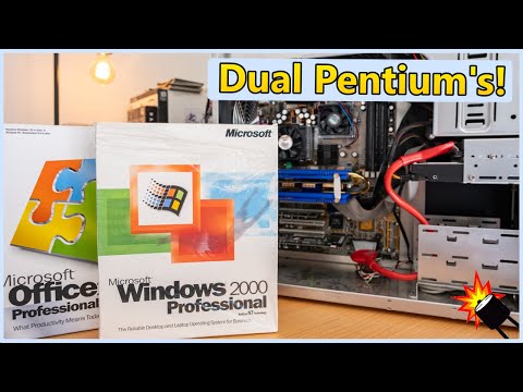 Windows 2000 25th Anniversary! | Dual CPU Build