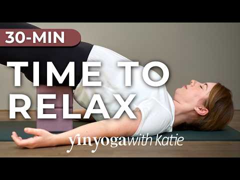 30-Min Restorative Yin Yoga | Deep Stretch & Stress Relief