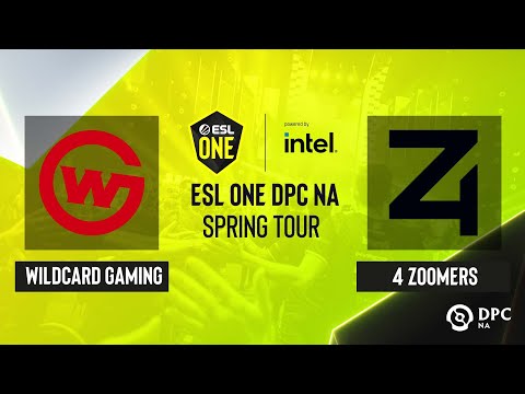 Dota2 - 4 Zoomers vs Wildcard Gaming - Game 2 - ESL One DPC NA Spring