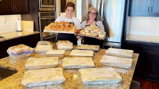 An Epic Freezer Meal Cooking Marathon! Making Life EASIER One Meal at a Time!
