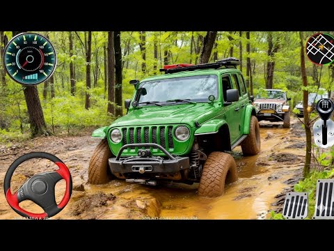 4x4 Offroad Jeep Driving Simulator 3D - Extreme SUV 4x4 Jeep Offroad Gameplay (Android)
