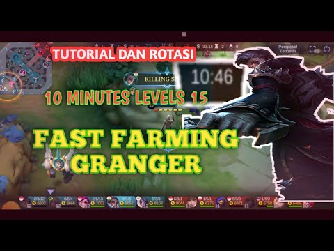 FAST FARMING HYPER GRANGER ||10 minutes 15 levels||