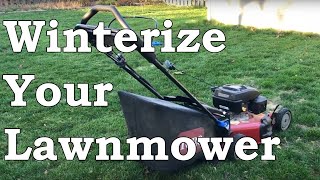 Winterize your mower - Toro Maintenance