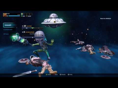 Smite - Ah Puch alien skin victory screen