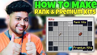 PlayerKits 2 Plugin Tutorial in Hindi | How To Add Kits in Aternos Server | PlayerKits 2 | Minecraft