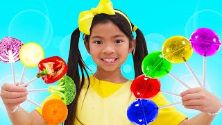 Color Vegetable Song  Learn Colors & Healthy E