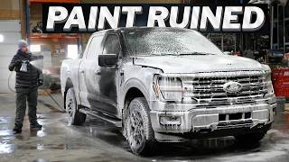 This New F-150 Was Scratched to Death Hunting… 16 Hours to Bring It Back