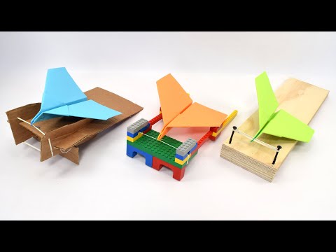 Make a Paper Airplane Launcher | STEM Activity