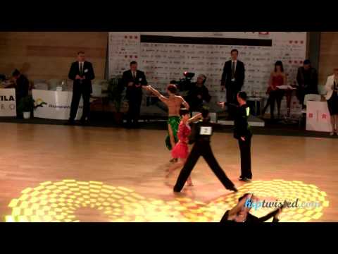 Brno Open 2012, WDSF Senior I latin, final - samba