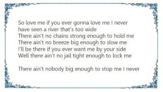Connie Smith - I&#39;ll Be There If You Ever Want Me Lyrics
