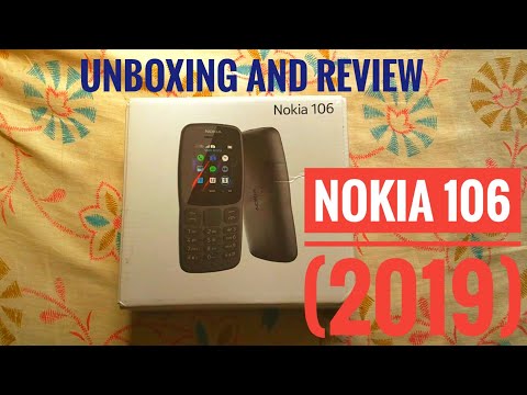 Nokia 106 dual sim basic phone 2019 | Unboxing and review of the cheapest Nokia phone in India