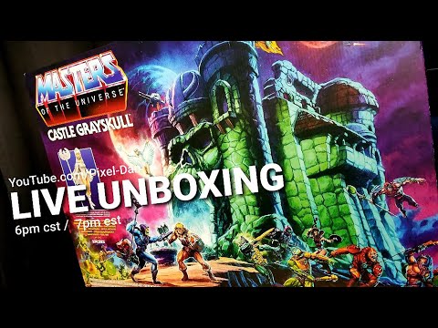 MOTU Origins CASTLE GRAYSKULL | LIVE Unboxing and First Impressions