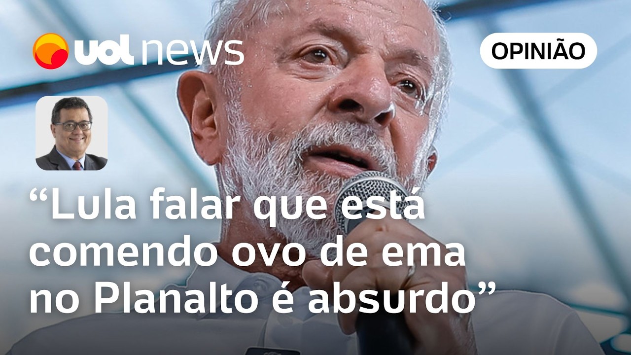 Lula vive pior momento, dá declaração absurda e deve tomar cuidado com exagero populista | diz Tales