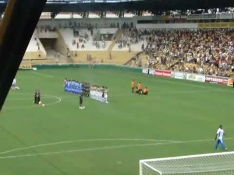 CRICIUMA 1 X 1 AVAI   27 01 2013 042  HINO NACIONAL