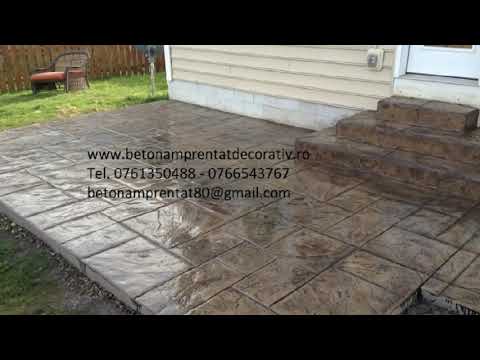 Beton Amprentat Petreștii de Mijloc -Cluj Tel.0761350488 -0766543767