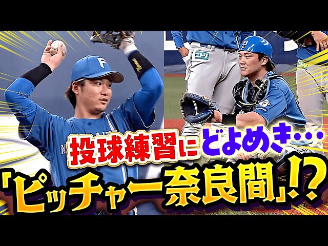 【延長12回】生田目が負傷降板…『“ピッチャー奈良間”…! ! まさかの投球練習に球場どよめく』