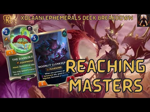 Reaching MASTERS With Turbo Xolaani Ephemerals ft. Elise & Aatrox | Legends of Runeterra